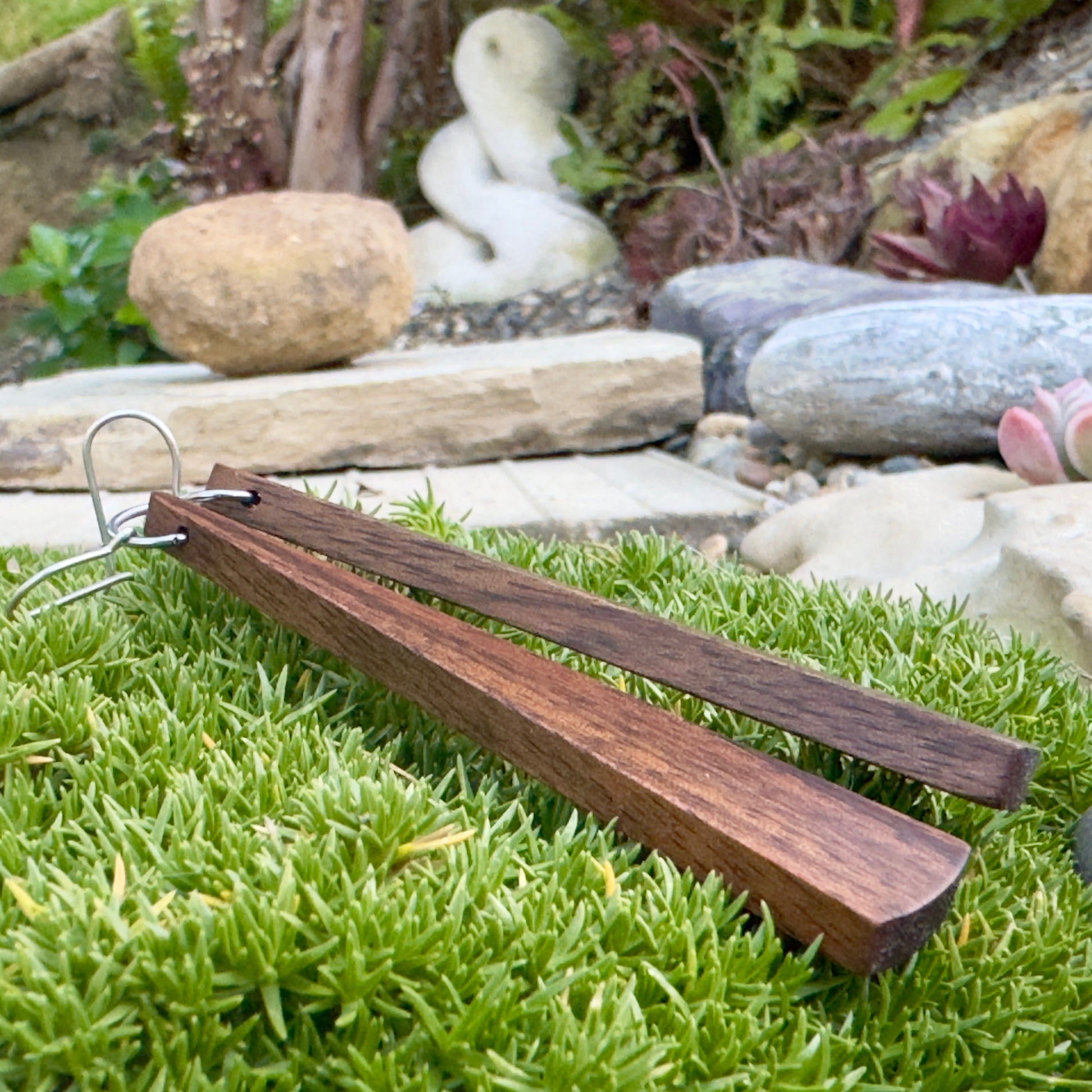 Long Black Walnut Drop (straight edges)