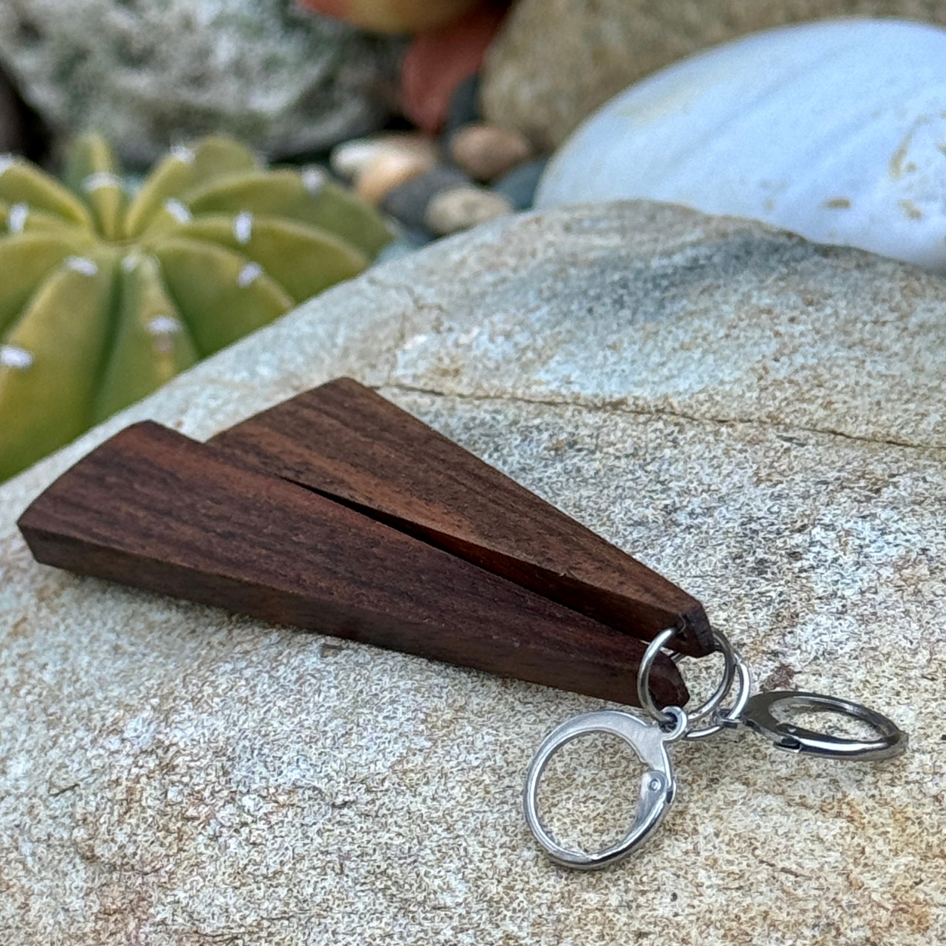 Medium Black Walnut Triangle